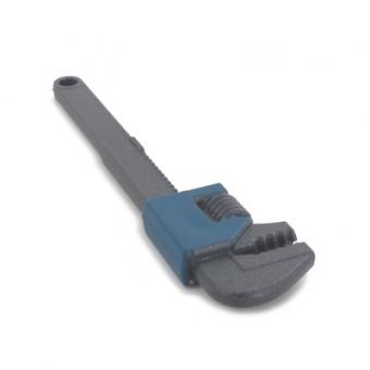 A pipe/adjustable wrench 