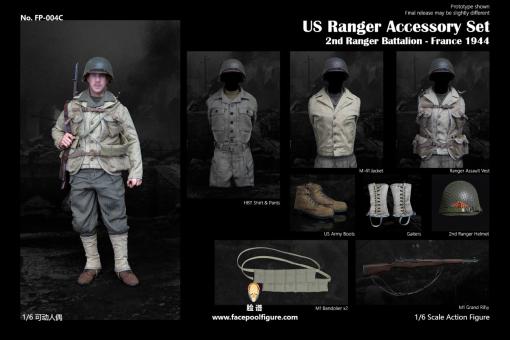 1:6 2nd Ranger Battalion France 1944 - US Ranger Accessory Set 