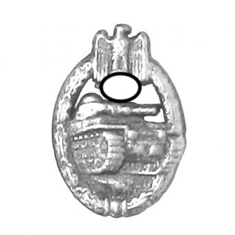 Panzerkampf Abzeichen 1:6 Silber 