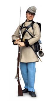 Confederate South 1St Texas Infantry 