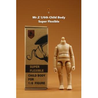 Super Flexible Caucasian Child Body 1:6 