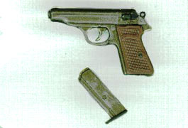 Walther PP mit Auswechselbaren Magazin und Tasche 