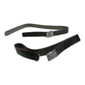 2x Belt Elite 1/6 Metalclip leatherbelt 