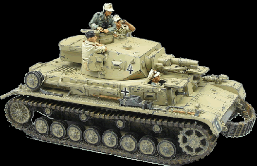 WWII Afrika Korbs:  Panzer Mk IV 