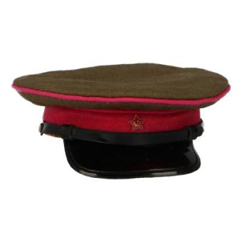 1:6 M35 Red Army Officer Battle Field Visor Cap (Coyote) 