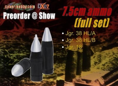 7.5cm Ammo - Full Set 