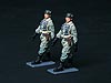 WWII: TWO FALLSCHIRMJAGER PARADE OFFICERS 
