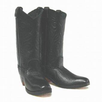 Boots 1920s (black Leather) 1/6 