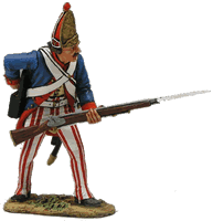 American war of Independence Hessian Grenadiers Standing Loading 