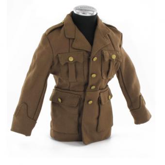 British officer jacket with no insignia 1:6 