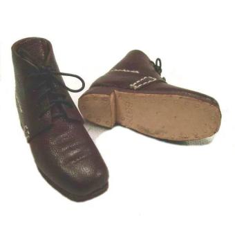 Brogans Boots (black) Leather 1:6 