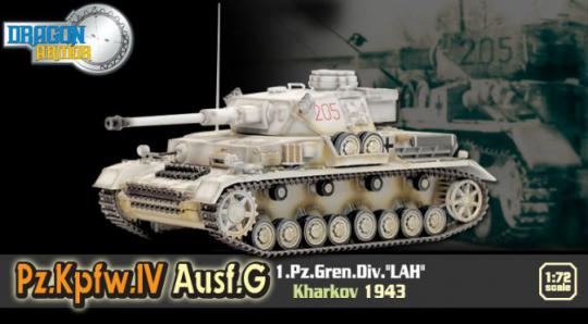 1:72 Pz.Kpfw.IV Ausf.G, 1.Pz.Gren.Div. "LAH", Kharkov 1943 
