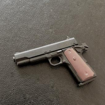 Colt 45 M1911 black 1:6 