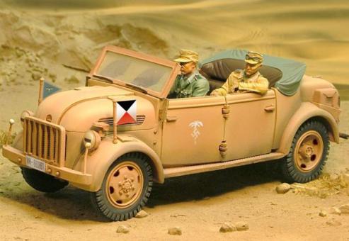 1:30 The Collectors Showcase Steyr 1500 Rommel Command Car 