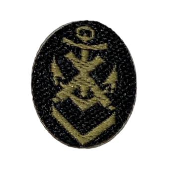 Dienstgrad & Laufbahn Abzeichen der Marine 1:6  (Stoff selbstklebend) 