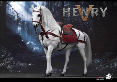 King Henry V of England War horse1/6 