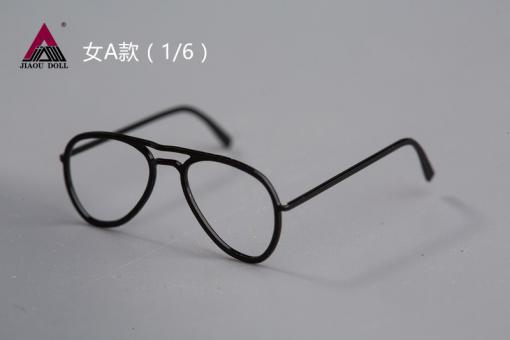pilot style metal glases 1/6 