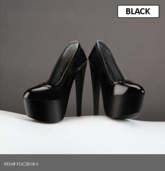 Female Heeled Shoes (Black) 1:6 