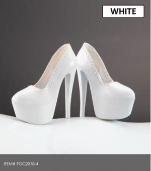 Female Heeled Shoes (White) 1:6 