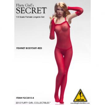 FISHNET Body Suit Set 1/6 Red 
