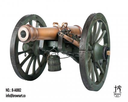 French Gribeauval 12 Pounder Cannon 