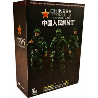1:6 Chinese People's Liberation Army - The Iron Division Of The 90's Soldiers Assault 