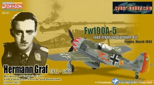 1:72 CH  Fw 190A-5 Fighter - Hermann Graf 