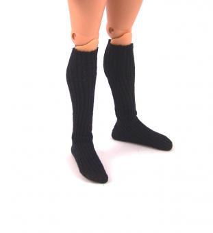 Kniestrümpfe schwarz Socks 