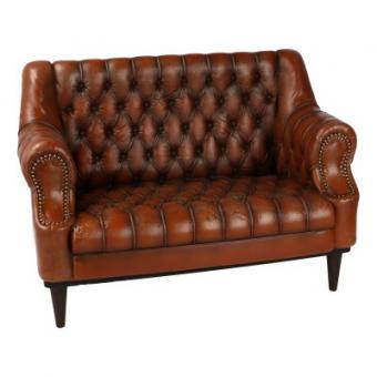 Double Sofa (Brown) 1:6 