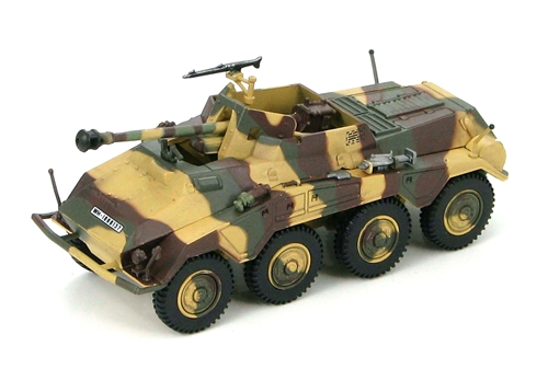 1:72 Sd. Kfz. 234/4 Pakwagen 8-Wheeled Armored Car 