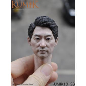 Asian Male Headsculpt 1/6 