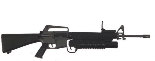 1:6 M16A2 mit Granatwerfer 