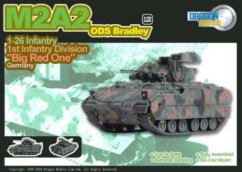1:72 M2A2 ODS Bradley, 1-26 Infantry, 1st Infantry Division "Big Red One", Germany 