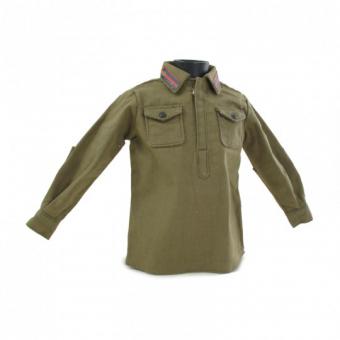 M43 Red Army Gymnastiorka Shirt (Olive Drab) 1/6 