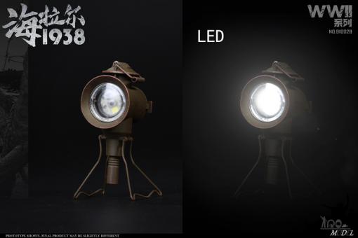 Metal lampe 1:6 (with Led) 
