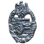 Panzerkampf Abzeichen in Metal 1:6 