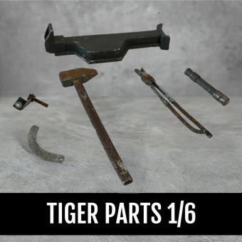 Tiger 1 Zubehör Set  in Metal 1/6 