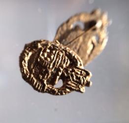 Panzerkampfabzeichen Gold  in Metal 1:6 