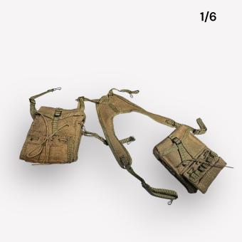 US Medic Pouch Set battle stressed  (Coyote) 1/6 
