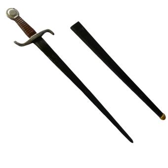 Flach Schwert mit Scheide Ritter 