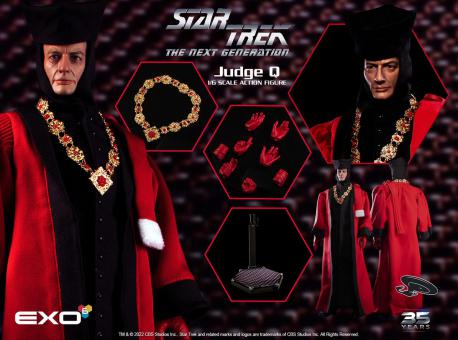 Judge Q   Star Trek: The Next Generation 1:6 scale 