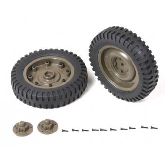 1/6 1941 MB SCALER REAR WHEELS ASSEMBLY (1 Pair) 