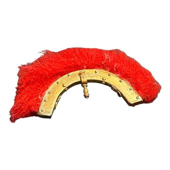 Roman Red Plume Crest Brush 1/6 