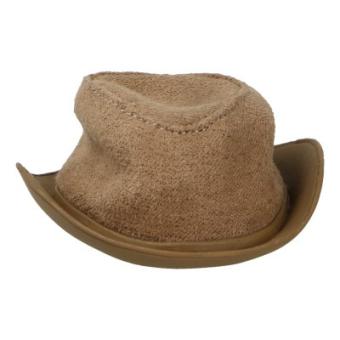Western Velvet Hat (Beige) 1/6 