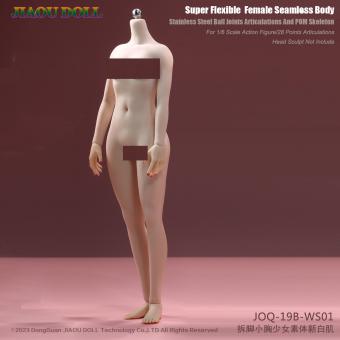 Female  Seamless Body - kleine Oberweite - (New White) 1:6 