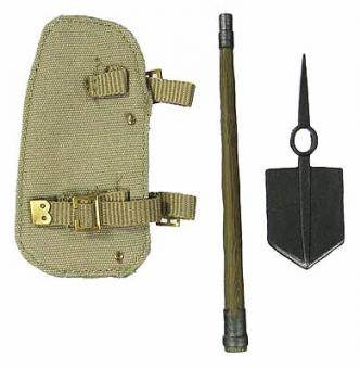 Entrenching tool with pouch 