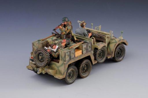 WWII: Krupp Truck Normandy version with 3 figures (all removeable) 