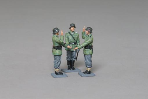 WWII:  Vereidigung 3 Figuren Limitierte Auflage  von 50 Stk 1/30 
