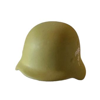 DAK Tropen Helm M40 in Kunststoff mit Palme 1:6 