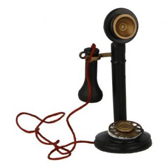 Candlestick telephon in Metal 1/6 